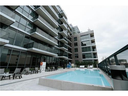 335-26 Gibbs Road, Toronto, ON - Outdoor With In Ground Pool
