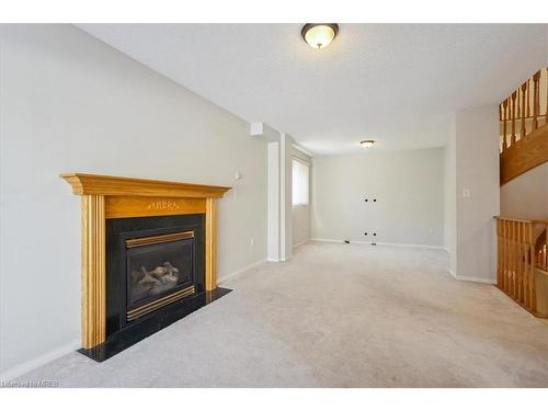 22 Farmstead Crescent, Barrie, ON - Indoor Photo Showing Living Room With Fireplace
