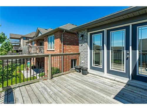 46 Woodhatch Crescent, Ingersoll, ON - Outdoor With Deck Patio Veranda With Exterior