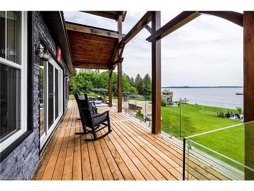 21 Blue Bay Lane, Kawartha Lakes, ON - Outdoor With Body Of Water With Deck Patio Veranda With Exterior