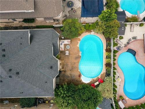 2547 Armour Crescent, Burlington, ON - Outdoor With In Ground Pool