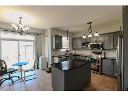 2093 Swanfield Street, Kingston, ON - Indoor Photo Showing Kitchen With Stainless Steel Kitchen With Double Sink