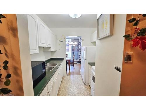 810-359 Geneva Street, St. Catharines, ON - Indoor Photo Showing Kitchen With Double Sink