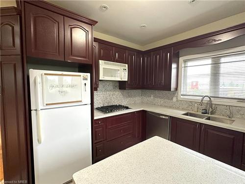 414 Erb Street W, Waterloo, ON - Indoor Photo Showing Kitchen With Double Sink