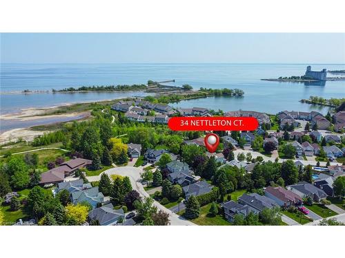 34 Nettleton Court, Collingwood, ON - Outdoor With Body Of Water With View