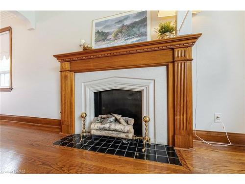 76 Cannon Road, Toronto, ON - Indoor With Fireplace