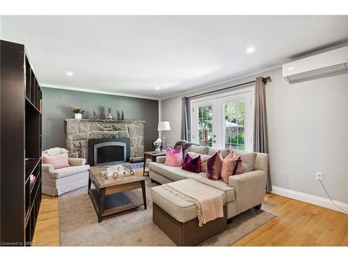 1012 Mill Street, Muskoka Lakes, ON - Indoor Photo Showing Living Room With Fireplace