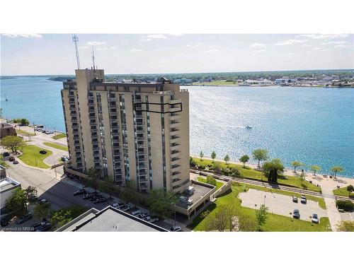 1408-155 Front Street N, Sarnia, ON - Outdoor With Body Of Water With View