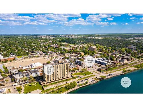1408-155 Front Street N, Sarnia, ON - Outdoor With Body Of Water With View