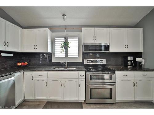 88 Redfern Avenue, Hamilton, ON - Indoor Photo Showing Kitchen With Stainless Steel Kitchen With Double Sink