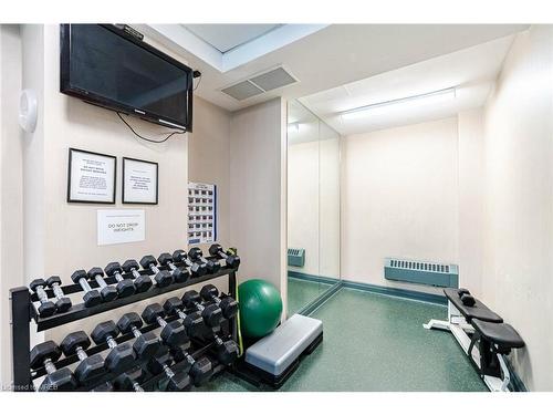 2111-155 Beecroft Road, Toronto, ON - Indoor Photo Showing Gym Room