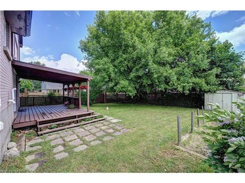 40 Dunedin Court, Cambridge, ON - Outdoor With Deck Patio Veranda With Backyard