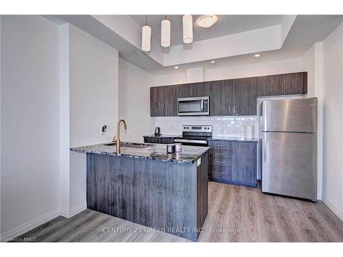 2712-108 Garment Street, Kitchener, ON - Indoor Photo Showing Kitchen