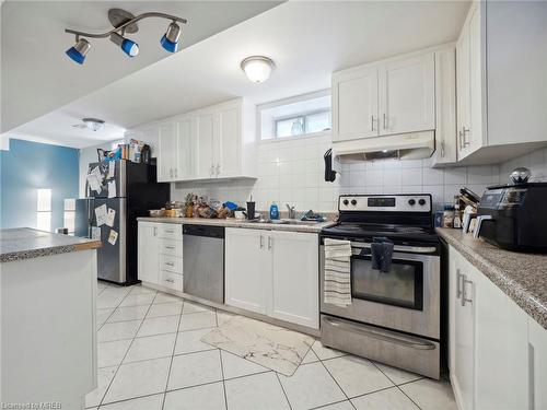 386 Westmoreland Avenue N, Toronto, ON - Indoor Photo Showing Kitchen With Double Sink