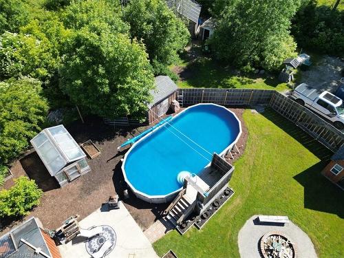813 Port Maitland Road, Haldimand County, ON - Outdoor With Above Ground Pool