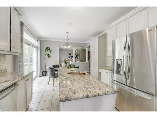 3303 Fox Run Circle, Oakville, ON - Indoor Photo Showing Kitchen With Stainless Steel Kitchen With Upgraded Kitchen