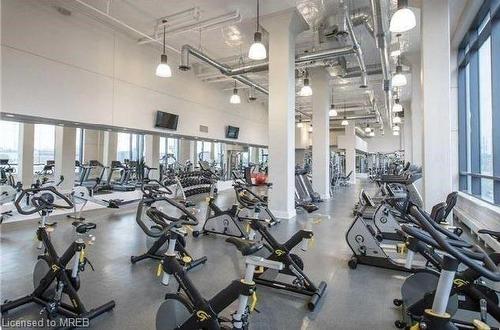 3605-2220 Lakeshore Boulevard W, Toronto, ON - Indoor Photo Showing Gym Room