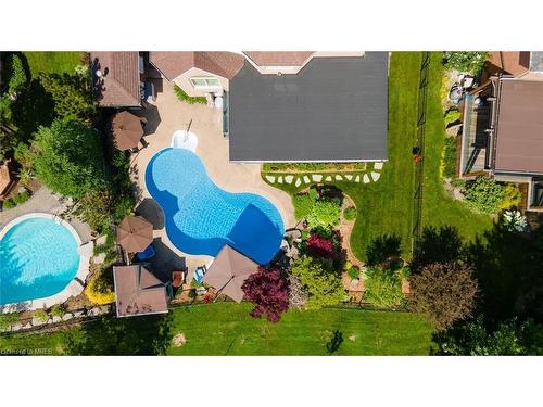 4152 Arbourfield Drive, Burlington, ON - Outdoor With In Ground Pool