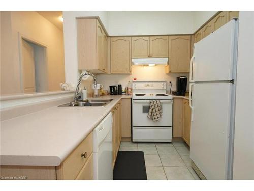 101-2565 Erin Centre Boulevard, Mississauga, ON - Indoor Photo Showing Kitchen With Double Sink