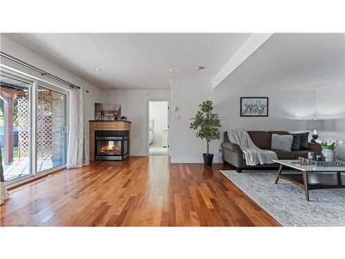119 Chandos Drive, Kitchener, ON - Indoor Photo Showing Living Room With Fireplace
