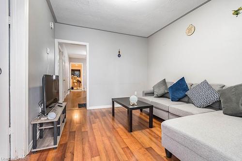 77 Province Street N, Hamilton, ON - Indoor Photo Showing Living Room