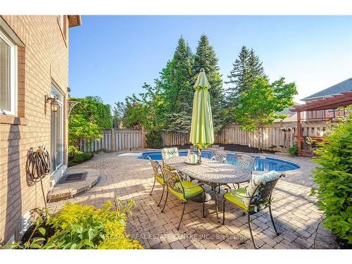 435 Grovehill Road, Oakville, ON - Outdoor With In Ground Pool With Deck Patio Veranda