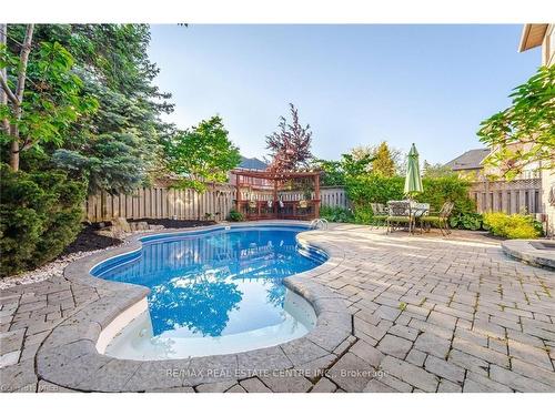 435 Grovehill Road, Oakville, ON - Outdoor With In Ground Pool With Backyard