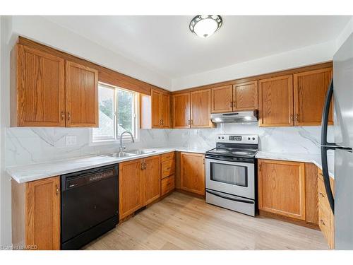 36 Poplar Crescent, Welland, ON - Indoor Photo Showing Kitchen With Double Sink