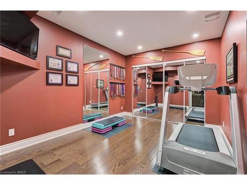 9-1155 Birchview Drive, Mississauga, ON - Indoor Photo Showing Gym Room