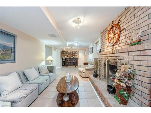 236 Nottingham Drive, Oakville, ON - Indoor Photo Showing Living Room With Fireplace