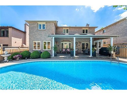 236 Nottingham Drive, Oakville, ON - Outdoor With In Ground Pool With Deck Patio Veranda