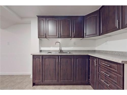 3343 Cline Street, Burlington, ON - Indoor Photo Showing Kitchen With Double Sink