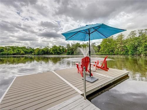 9 Fallbrook Lane, Cambridge, ON - Outdoor With Body Of Water With Deck Patio Veranda