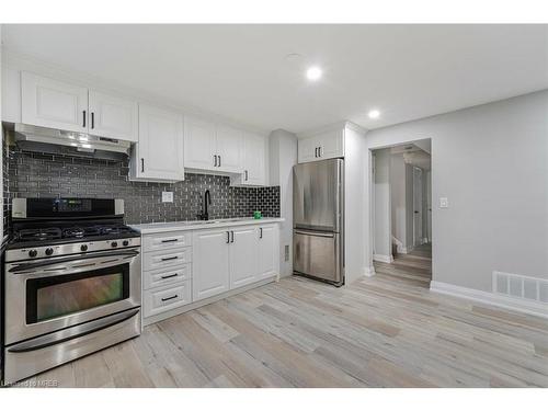83 Grange Avenue, Welland, ON - Indoor Photo Showing Kitchen With Stainless Steel Kitchen