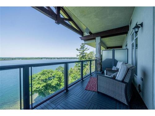 611-90 Orchard Point Road, Orillia, ON - Outdoor With Body Of Water With Balcony With Exterior