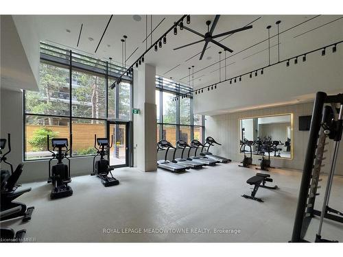 1110-28 Ann Street, Mississauga, ON - Indoor Photo Showing Gym Room