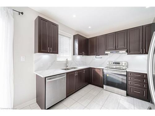 351 Royal West Drive Drive, Brampton, ON - Indoor Photo Showing Kitchen With Double Sink