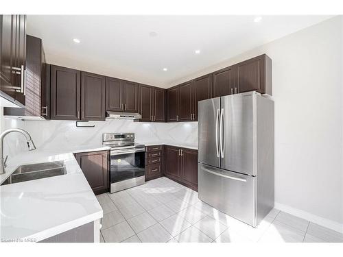 351 Royal West Drive, Brampton, ON - Indoor Photo Showing Kitchen With Double Sink