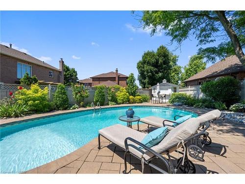 6764 Snow Goose Lane, Mississauga, ON - Outdoor With In Ground Pool With Backyard
