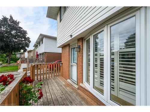 20 Flint Drive, Kitchener, ON - Outdoor With Deck Patio Veranda With Exterior