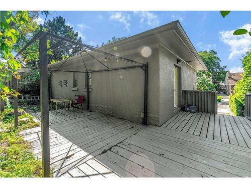 152 Binscarth Road, Kitchener, ON - Outdoor With Deck Patio Veranda With Exterior