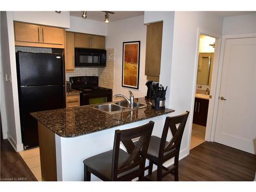 517-20 Blue Jays Way, Toronto, ON - Indoor Photo Showing Kitchen With Double Sink