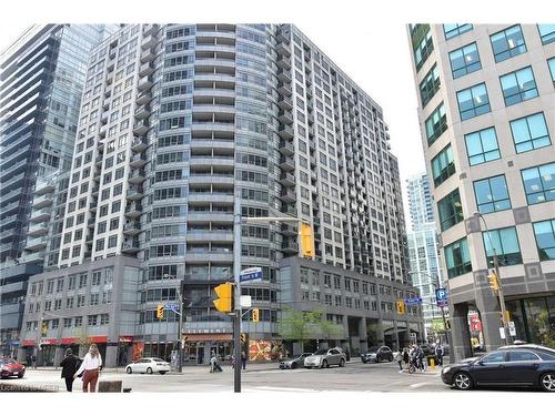 1109-20 Blue Jays Way, Toronto, ON - Outdoor With Balcony With Facade