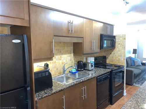 909-20 Blue Jays Way, Toronto, ON - Indoor Photo Showing Kitchen With Double Sink