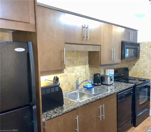 909-20 Blue Jays Way, Toronto, ON - Indoor Photo Showing Kitchen With Double Sink