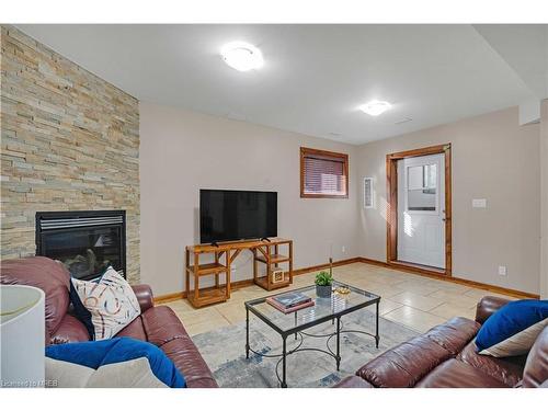 145 Beck Street, Wasaga Beach, ON - Indoor Photo Showing Living Room With Fireplace
