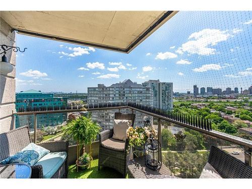 1605-55 Kingsbridge Garden Circle, Mississauga, ON - Outdoor With Balcony With View With Exterior
