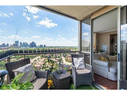 1605-55 Kingsbridge Garden Circle, Mississauga, ON - Outdoor With Balcony With Exterior
