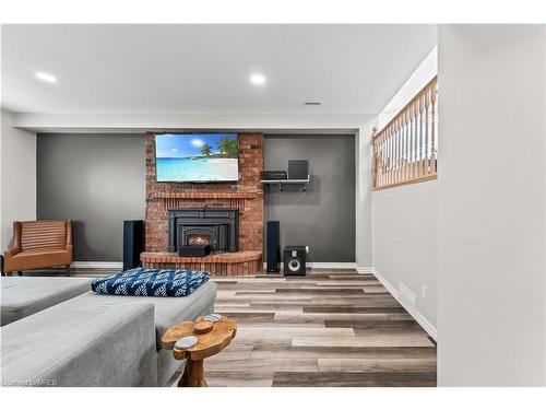 11 Daimler Drive, Kitchener, ON - Indoor With Fireplace