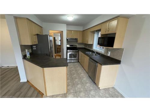 671 Karlsfeld Road, Waterloo, ON - Indoor Photo Showing Kitchen With Double Sink